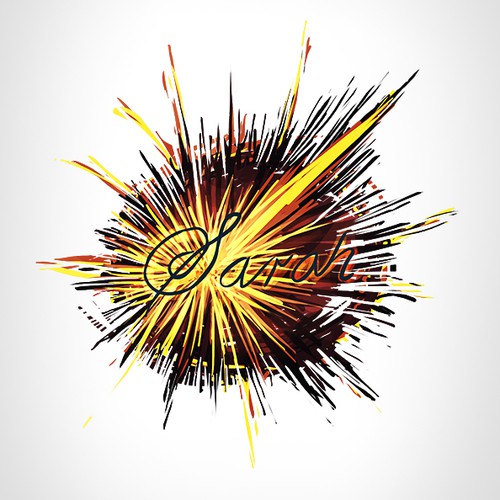 Explosion design with the title 'Powerful Impact'