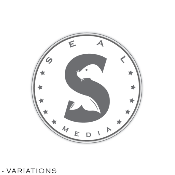 Media design with the title 'Create a slick professional logo for Seal Media'