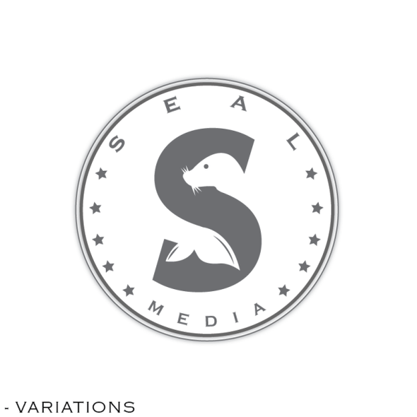 Seal design with the title 'Create a slick professional logo for Seal Media'