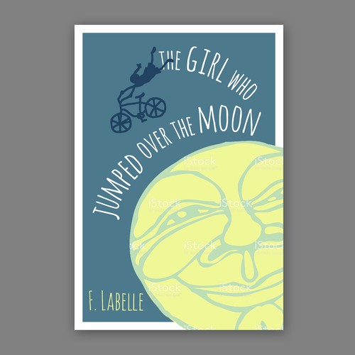 Girl book cover with the title 'Book Cover Contest Entry'