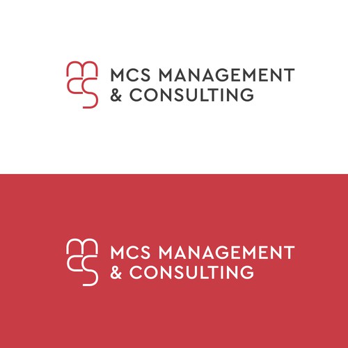 Management consulting logo with the title 'Management & Consulting company '