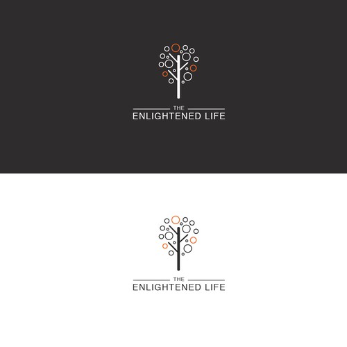 Tree of life design with the title 'Modern logo'