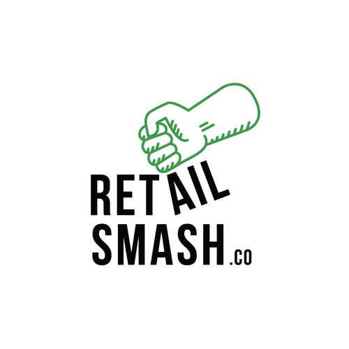 Arm design with the title 'Logo for Retail Smash'