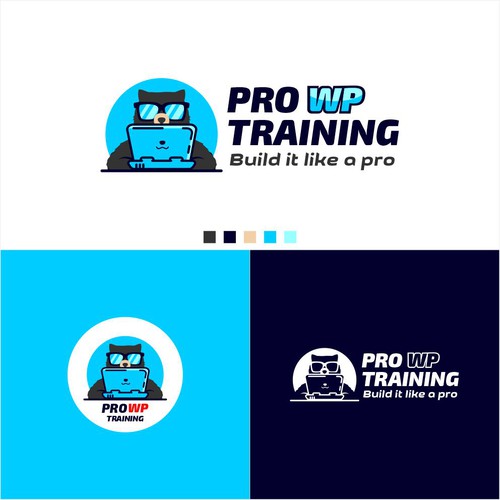 Bear brand with the title 'Pro WebPrograming Training'