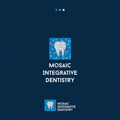 Mosaic logo with the title 'Mosaic Integrative Dentistry Logo'