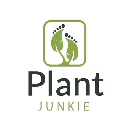 Plant brand with the title 'Logo concept for a company'
