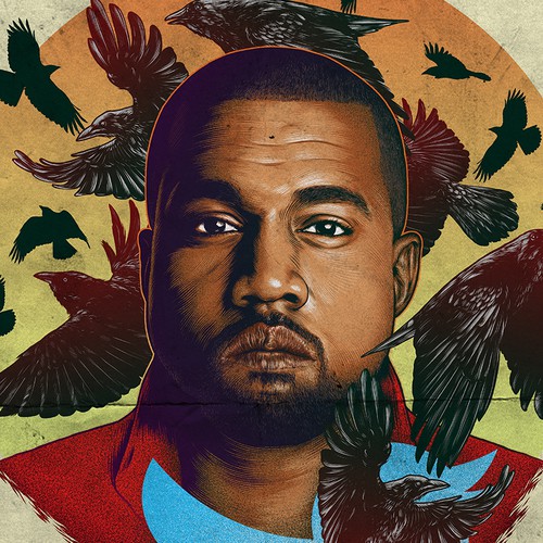 Artwork with the title 'The Tweets'