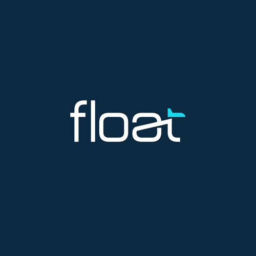 Fly logo with the title 'Float- travel and hotel logo concept'