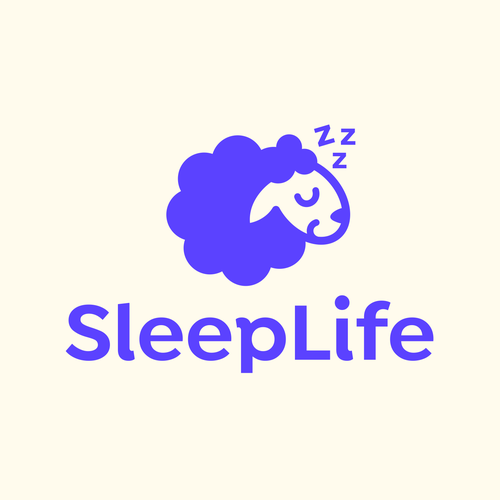 Cute design with the title 'SleepLife'