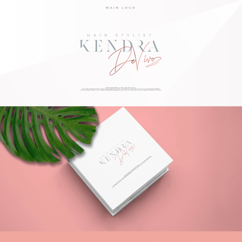 Hair salon logo with the title 'Logo Design for Hair stylist '