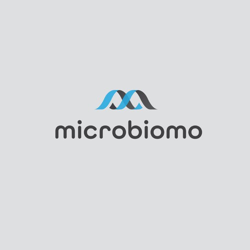 Biomedical design with the title 'Microbiomo'