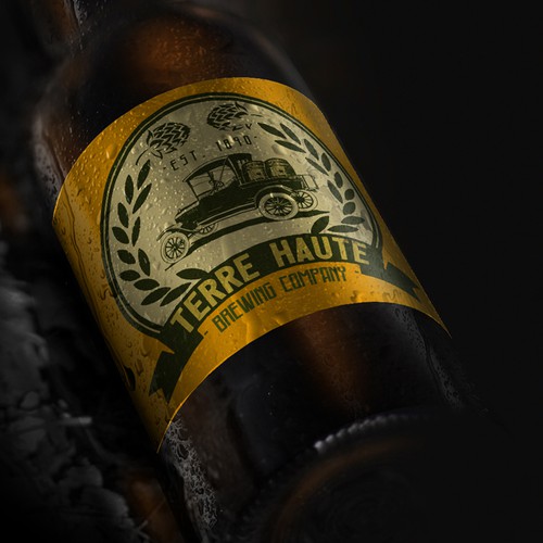 Speakeasy logo with the title 'Beer label'