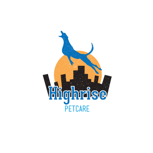 Jump logo with the title 'Logo for Highrise Pet Shop'