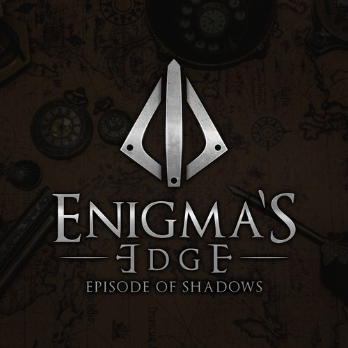 Danger design with the title 'Logo Enigma's Edge'