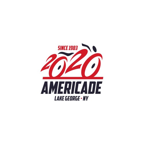 Rally design with the title 'Logo for Motorcycle Rally Event'