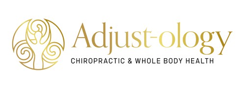 Healing logo with the title 'Adjust-ology logo'