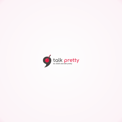 Cherry logo with the title 'talk pretty'