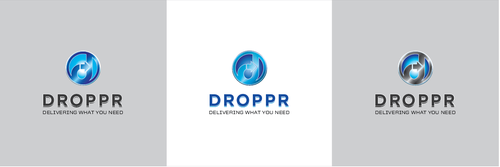 Service provider logo with the title 'Logo Concept for aDelivery Company'