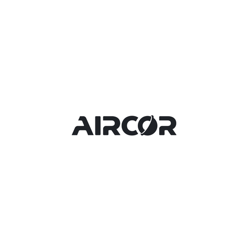Fashion logo with the title 'AIRCØR'