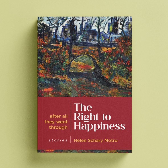 Happiness design with the title 'The Rigth to Happiness '