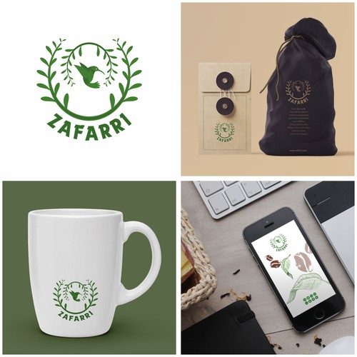 Ecology logo with the title 'Zafarri'