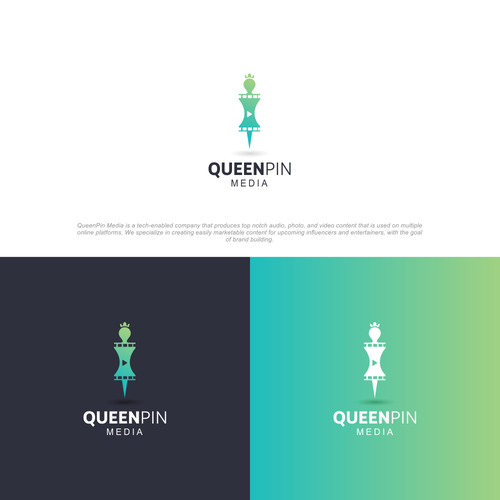 Media brand with the title 'QueenPin Media '