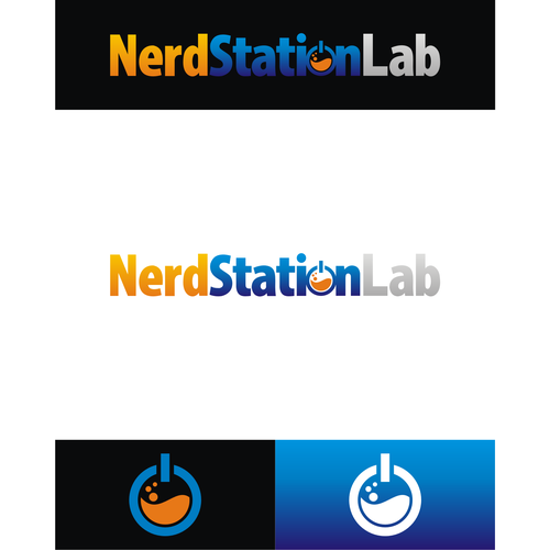 Film industry logo with the title 'Nerd Station Lab'