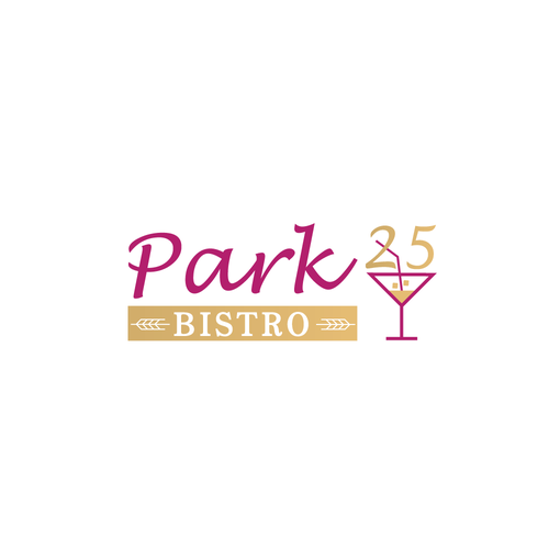 Bar and restaurant logo with the title 'Restaurant Logo'