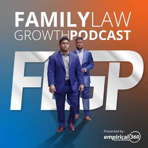 Podcast cover artwork with the title 'Podcast Cover Design for FLGP'