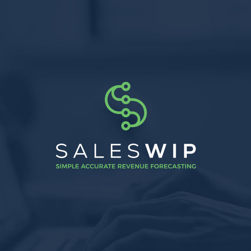 Data science logo with the title 'Logo design for SalesWIP'