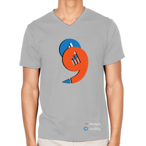 Men's t-shirt with the title 'T-shirt design'