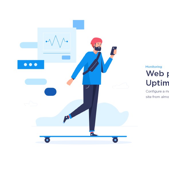 Cloud website with the title 'Runstack Branding'