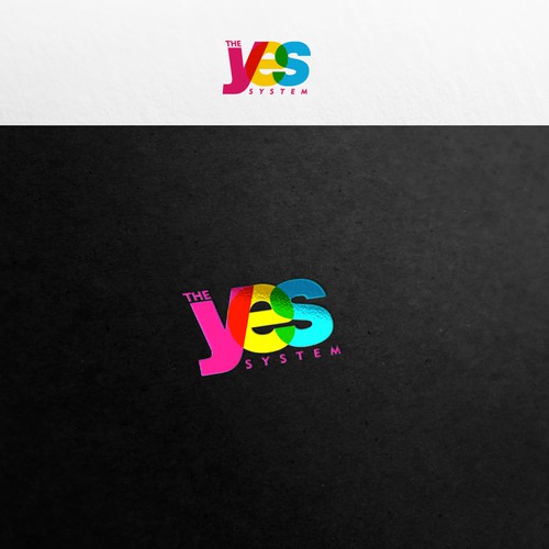 Colorful logo with the title 'The YES sistem'