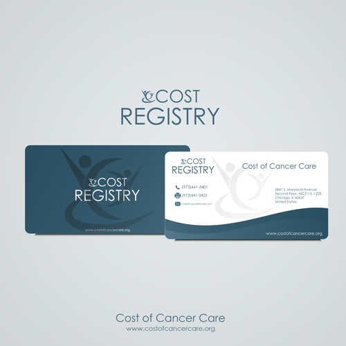 Cancer logo with the title 'Cost registry'