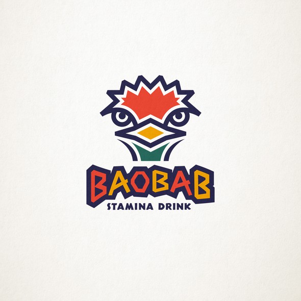 African design with the title 'logo for Baobab'