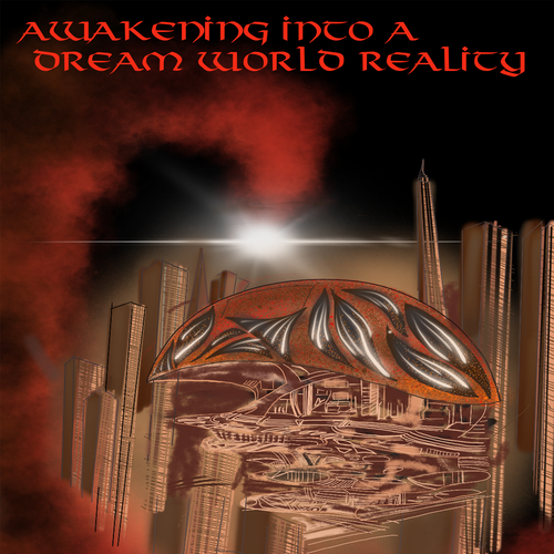 Futuristic book cover with the title 'Alien City'