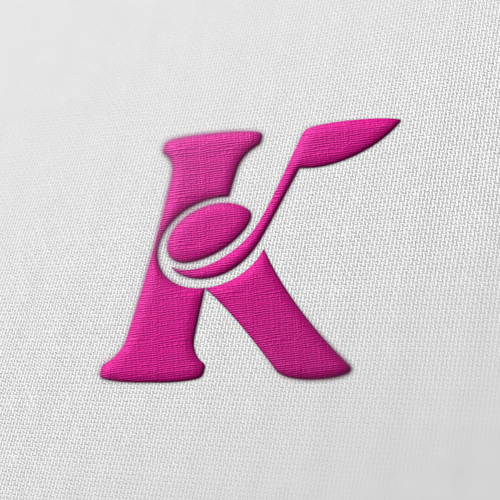 Music note design with the title 'Karaoke'