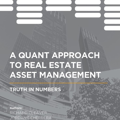 White paper design with the title 'Real estate White paper'