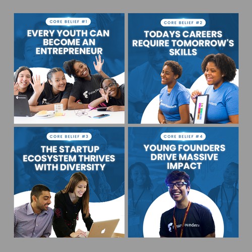 Vision design with the title 'Infographic banner for Website'