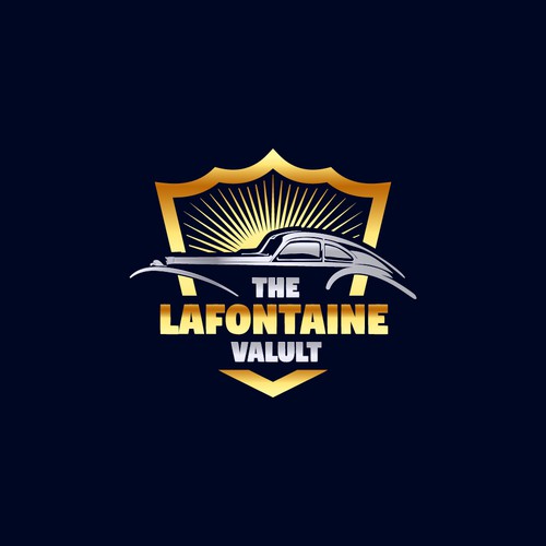 Adobe icon logo with the title 'The LaFontaine Vault Logo'