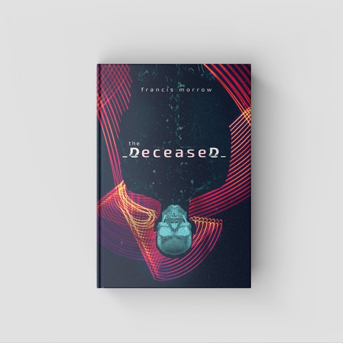 Futuristic design with the title 'The Deceased'