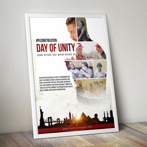 Religion design with the title 'Poster design'