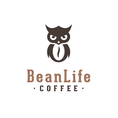 Owl logo with the title 'Coffee Owl'