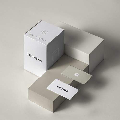 Scandinavian logo with the title 'Logo for Nooske'