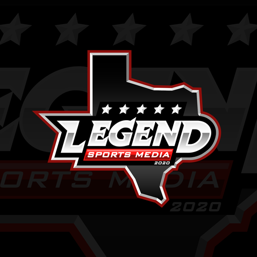 Legendary logo with the title 'Legend Sports Media'
