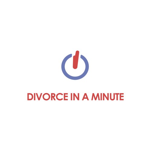 Clock logo with the title 'Turn off Sign + One minute Clock hands'