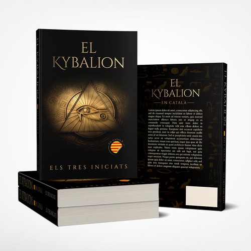 Religious book cover with the title 'El Kybalion'