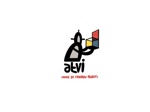 Robot brand with the title 'Logo for furniture maker selling online'