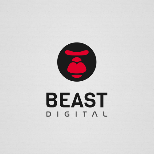 Haven logo with the title 'Logo concept for BEAST DIGITAL'