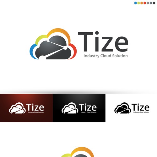 IT brand with the title 'TiZe logo'